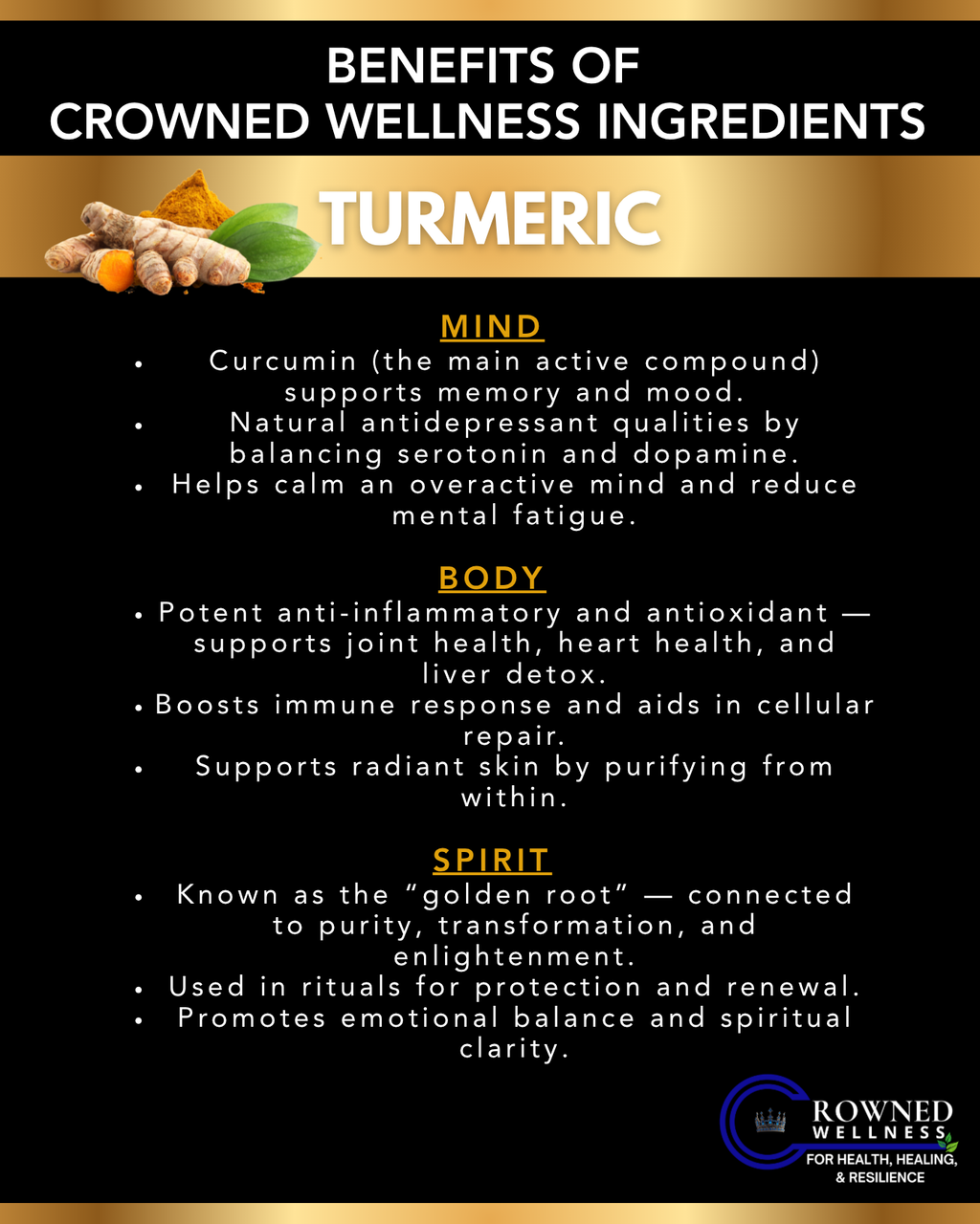 Crowned Wellness Sea Moss Gel Infused, Premium Wildcrafted