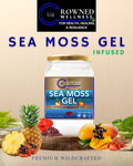 Crowned Wellness Sea Moss Gel Infused, Premium Wildcrafted