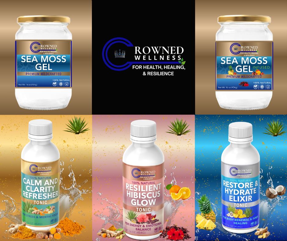 Crowned Wellness Calm & Clarity Refresher Tonic